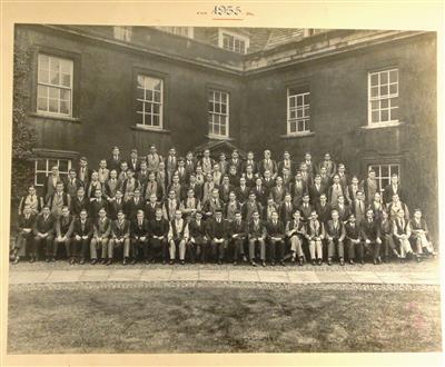 cc02012A matric 1935.jpg; cc02012; Cambridge University Christ's College 1935 Matriculation; Photograph